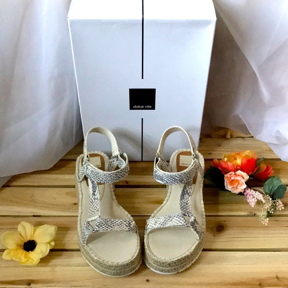 DOLCE VITA MANO ESPADRILLE SANDALS US SZ 9.5 NEW